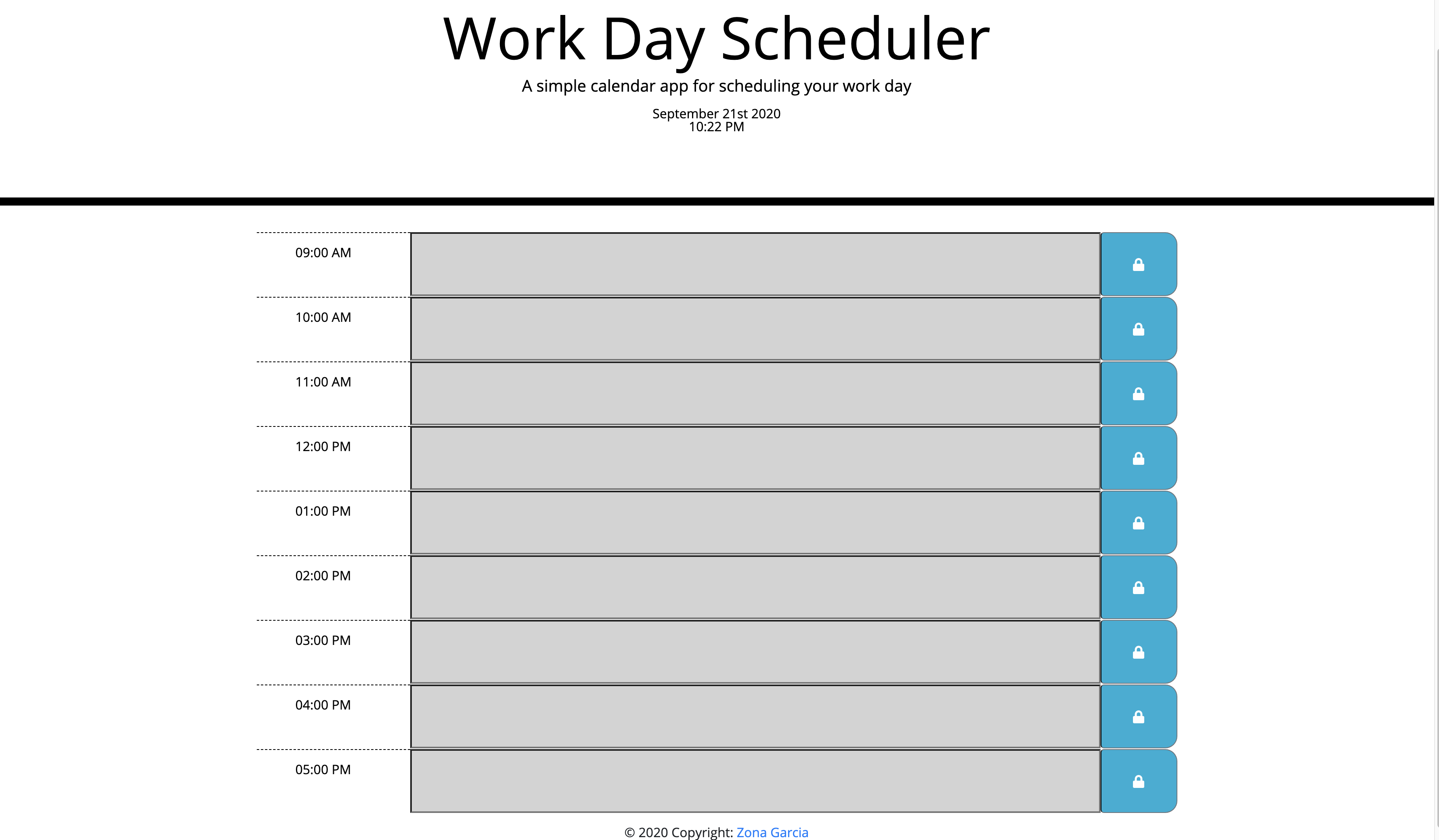 Day Planner Screenshot